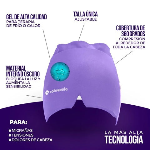 Alivia™ - Gorro Gel Dolor Migraña